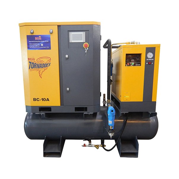 BCM 5-IN-1 AIR-COOLED ROTARY SCREW AIR COMPRESSOR